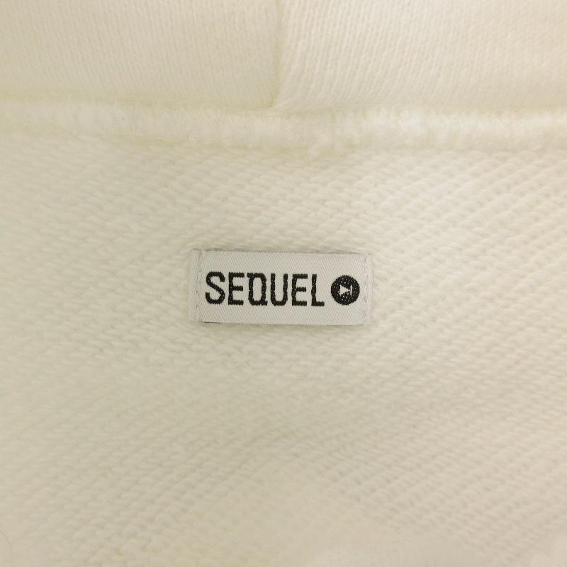 SEQUEL シークエル ジップパーカー WE-24SS-HD-02 WEEKENDロゴ HOODIE