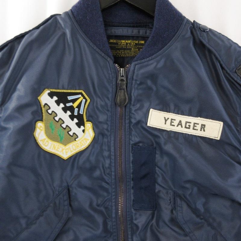 The REAL McCOY'S リアルマッコイズ L-2A ワッペンカスタム YEAGER