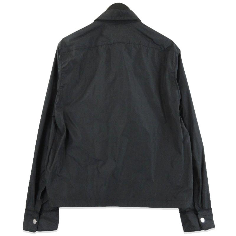 美品 Maison Kinema メゾンキネマ Eazy zip shirt KNM-25SS-SH0004