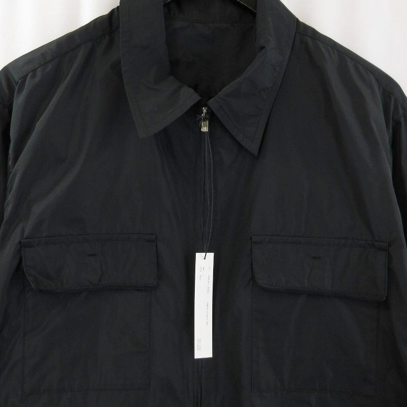 美品 Maison Kinema メゾンキネマ Eazy zip shirt KNM-25SS-SH0004