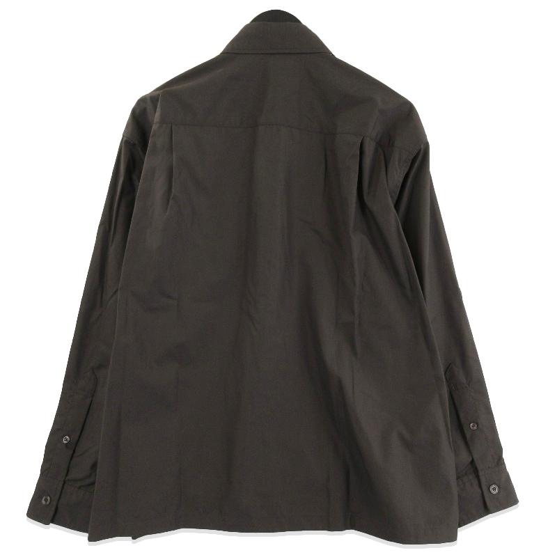 未使用 TTT MSW ティー Regular collar shirt w/pierce TTT-25SS-SH02