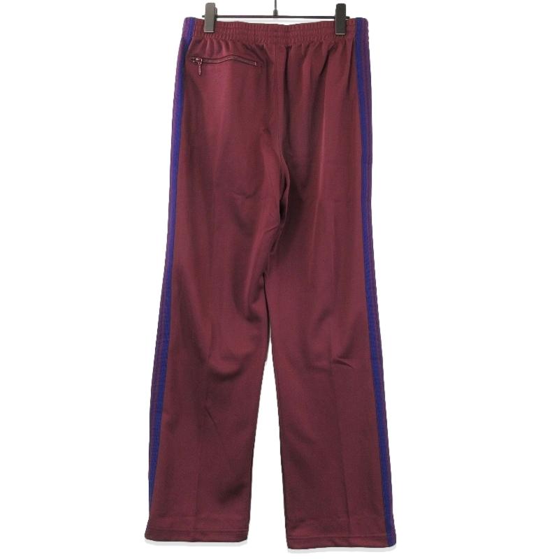 【美品】Needles トラックパンツ NS246 ネイビー×パープル Mサイズ Needles（ニードルス） 未使用 ニードルズ トラックパンツ NS246 23AW