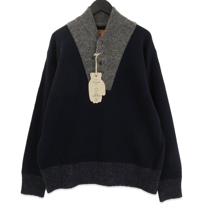 未使用 BY GLAD HAND グラッドハンド RED GENT JEEP KNIT BYGH-24-AW