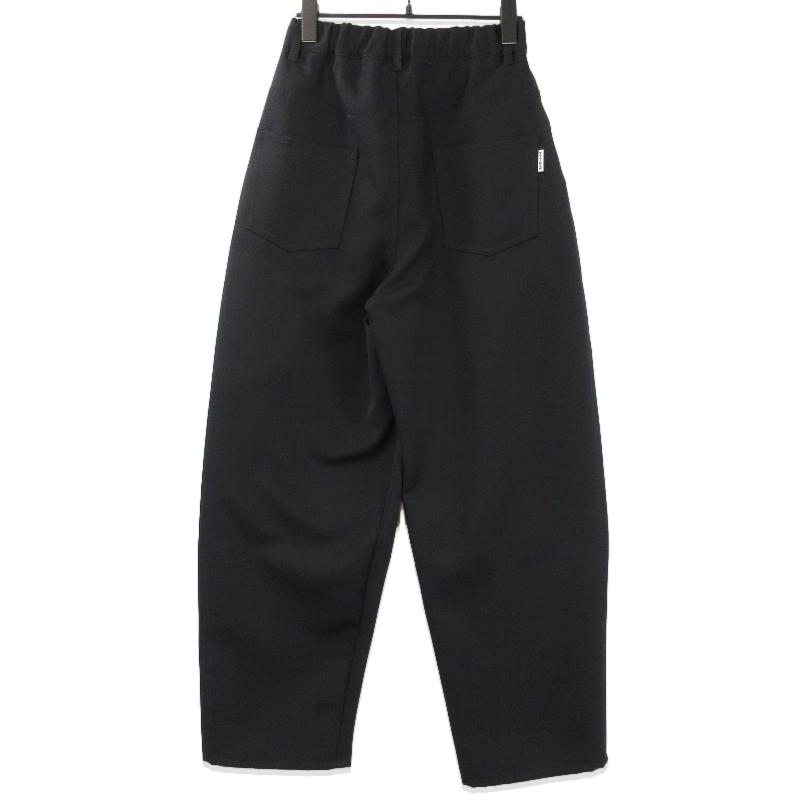パンツ TTT MSW Wool polyester wide pants BLACK TTTMSW Wool polyester wide pants (BLACK)