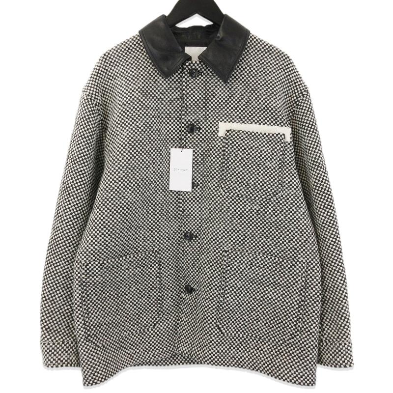 未使用 SOPHNET. ソフネット LEATHER COLLAR COVERALL SPNT-252006