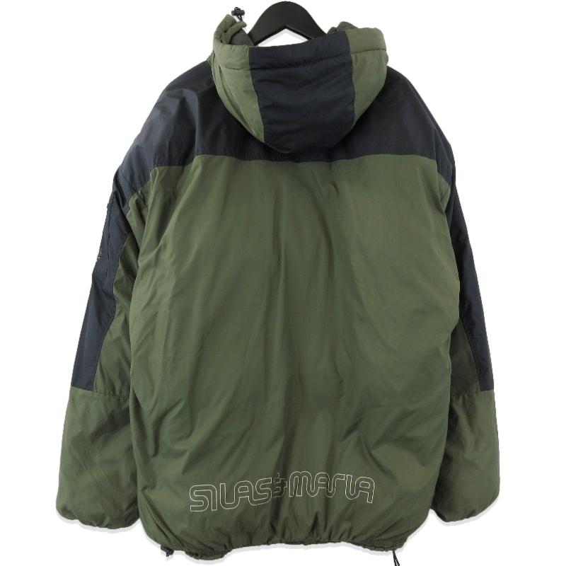 SILAS サイラス 中綿フーデットジャケット 110213021007 BICOLOR ZIP