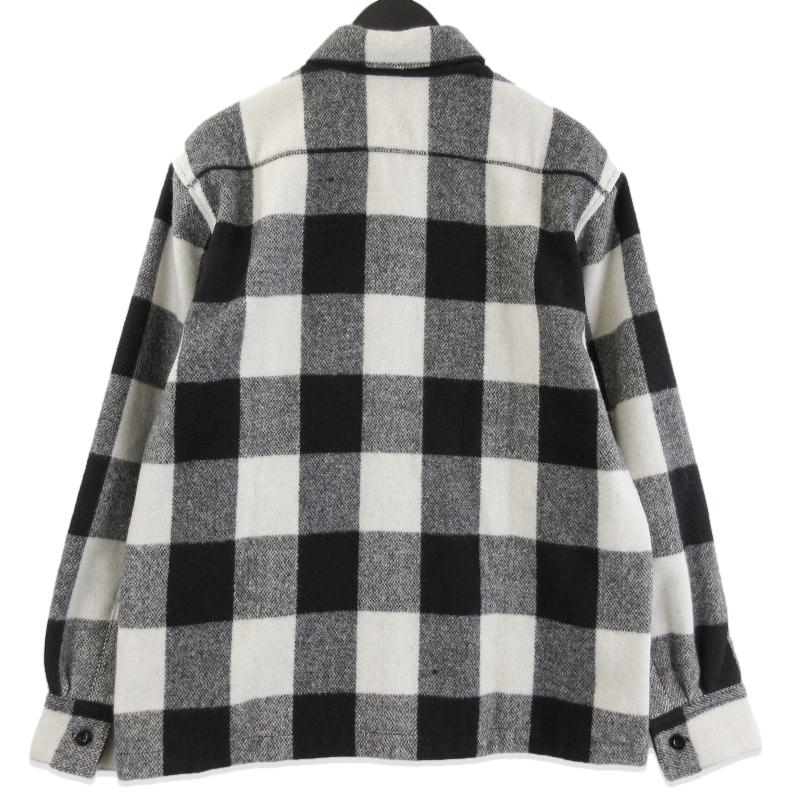 美品 KAJA カジャ シャツジャケット WOOL BUFFALO CHECK CPO JACKET
