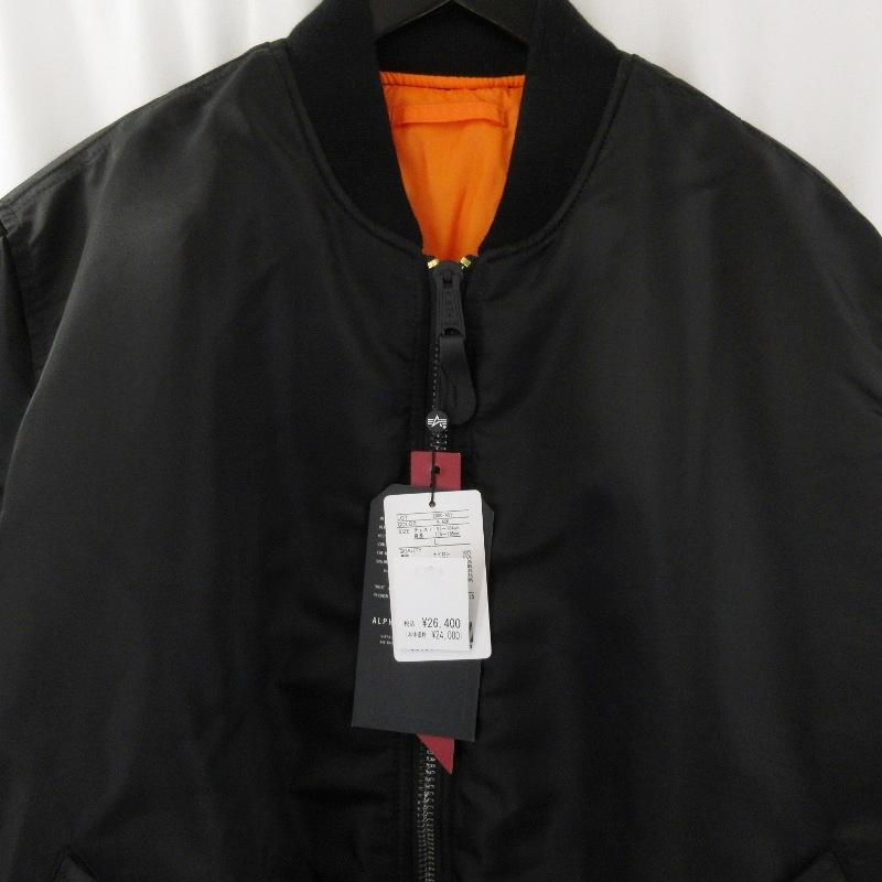 未使用 ALPHA INDUSTRIES アルファ MA-1 #2000-401 フライトジャケット