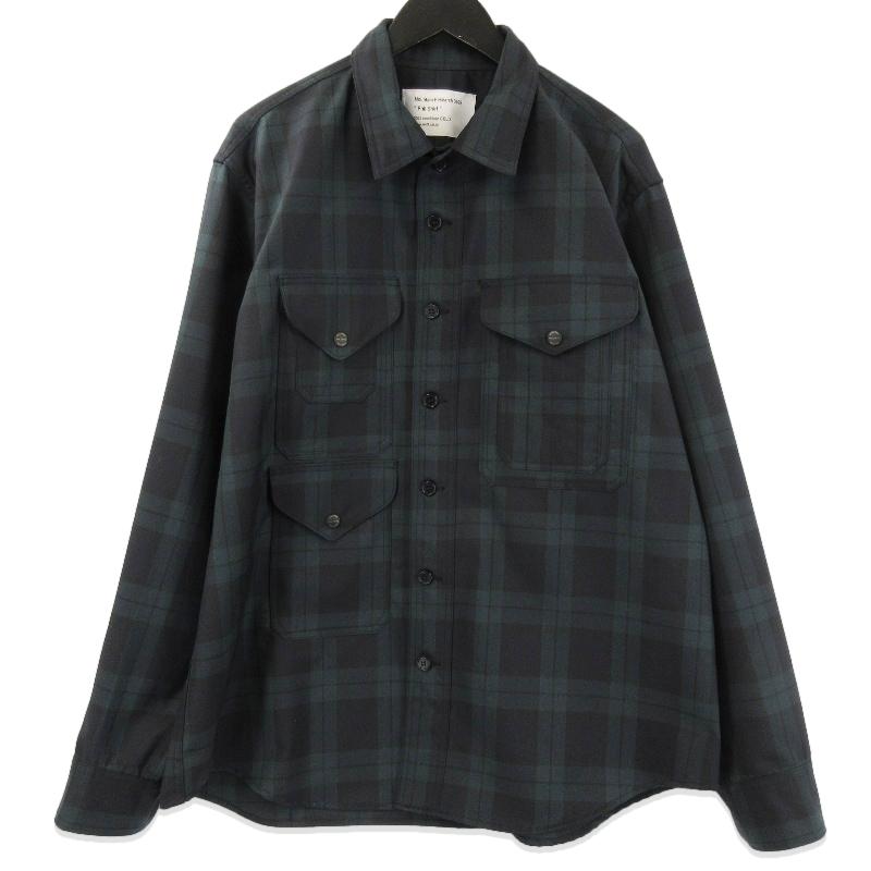 美品 MOUNTAIN RESEARCH マウンテンリサーチ フィルシャツ MTR-3592