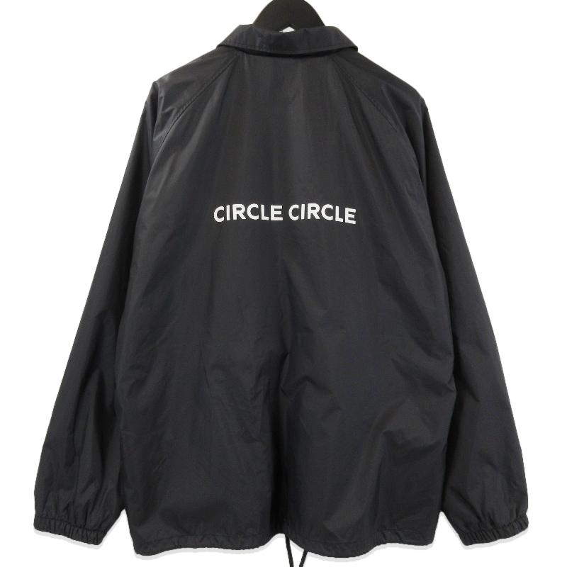 美品 CIRCLE サークルサークル コーチジャケット CC PROMOTIONAL LOGO