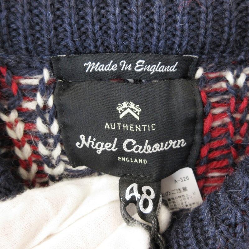 NIGEL CABOURN（ナイジェルケーボン） 未使用 KEY CREW KNIT 