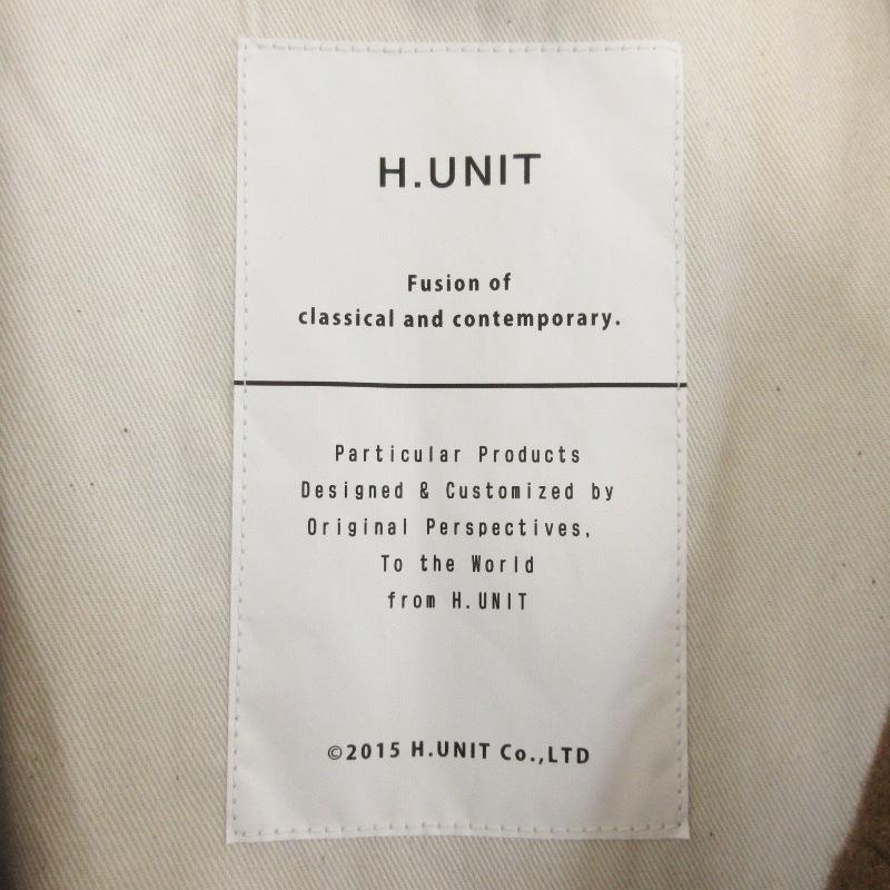 未使用 H.UNIT エイチユニット Wool raglan atelier coat H-CT029 