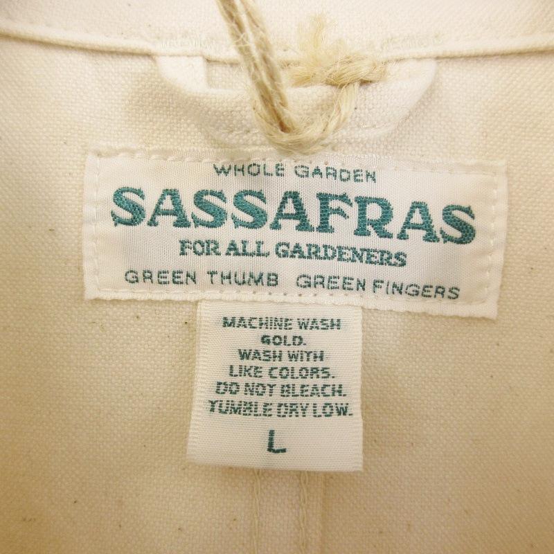 SASSAFRAS（ササフラス） 未使用 Sprayer Jacket SF-252269 canvas ス