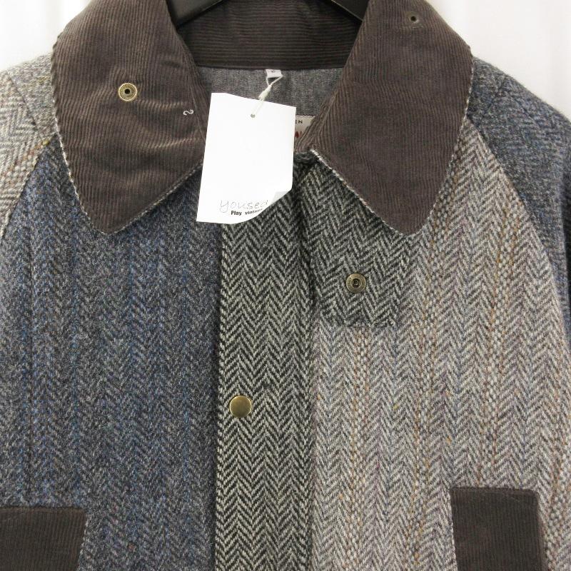美品 yoused ユーズド HARRIS TWEED COUNTRY JACKET ハンティング 
