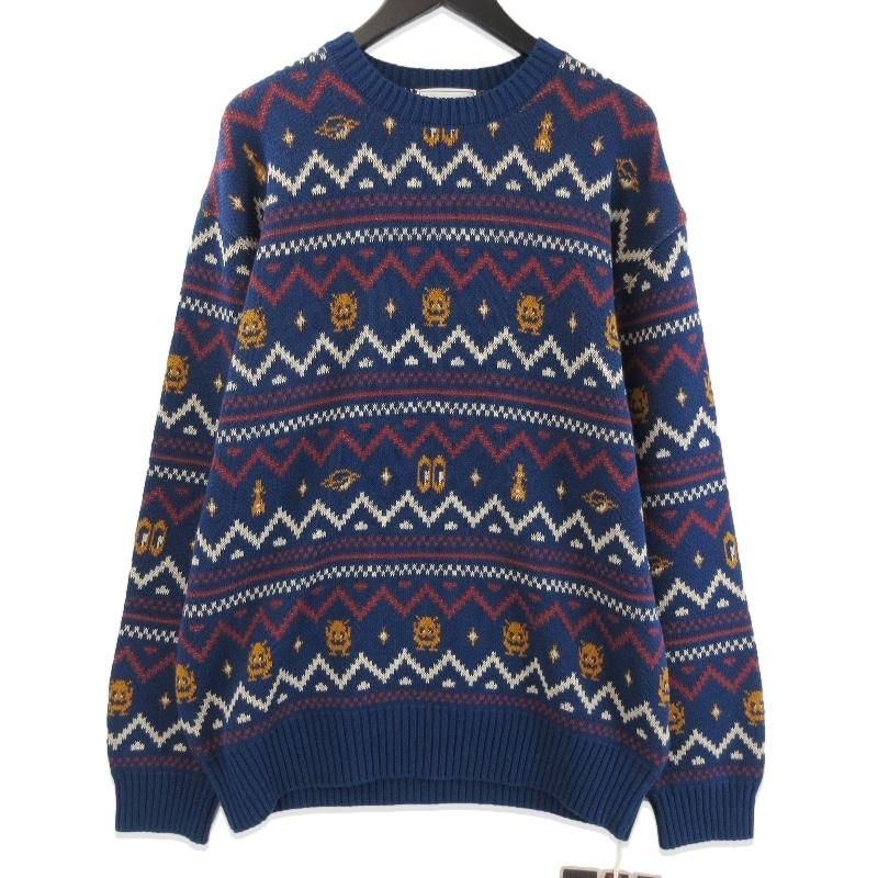 WEIRDO（ウィアード） 未使用 クルーネックセーター WRD5310 25AW