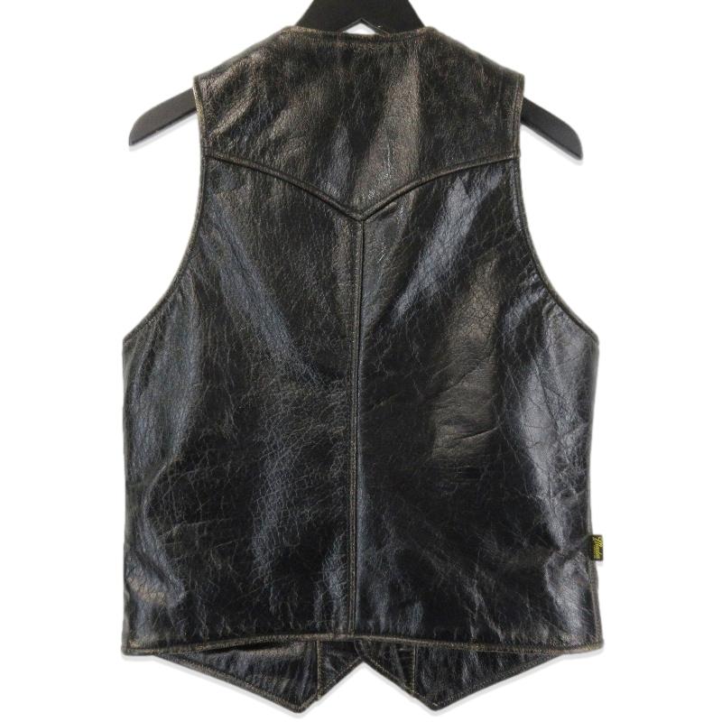 未使用 master SUPPLY マスターサプライ レザーベスト バッファロー