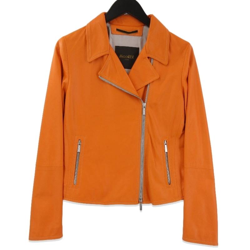MooRER Donna ムーレー レザー ライダースジャケット Carlotta Leather 