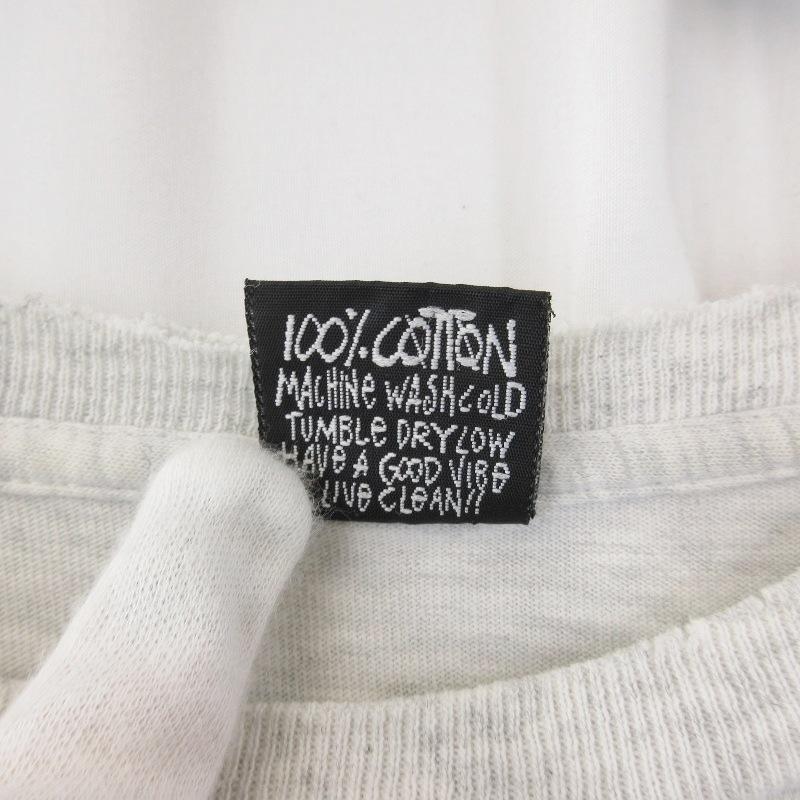 OLD Stussy ステューシー 半袖Tシャツ 80s 後期黒タグ Shadow Man