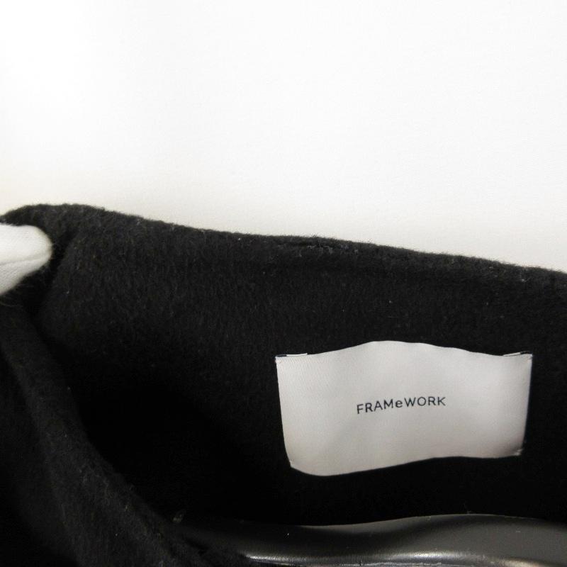 FRAMeWORK フレームワーク ハミルトンリバークルーネックコート 23-020