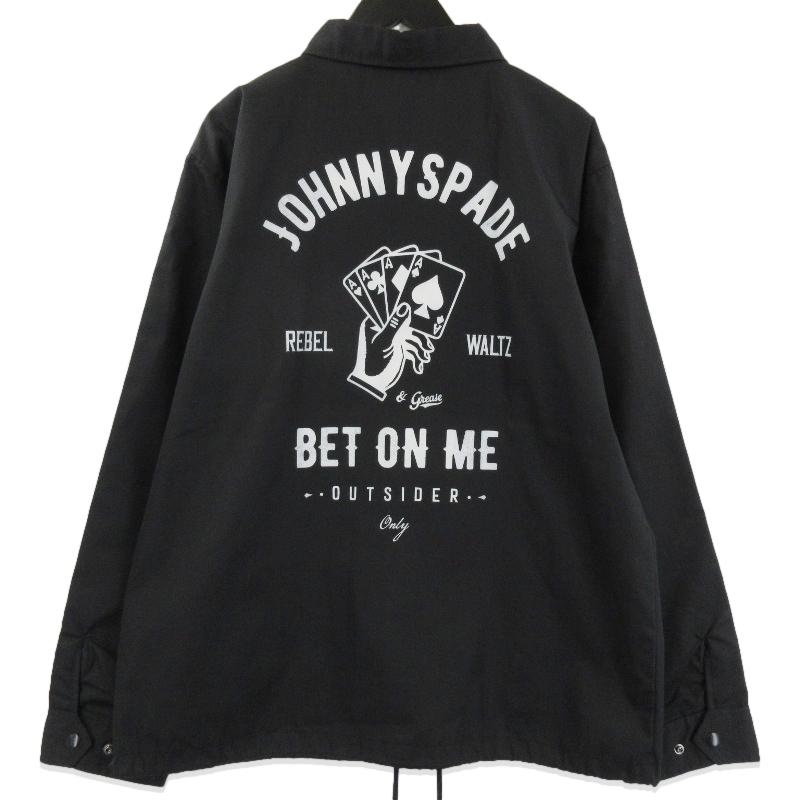 未使用 JOHNNY SPADE ジョニースペード コーチジャケット COACH JK 