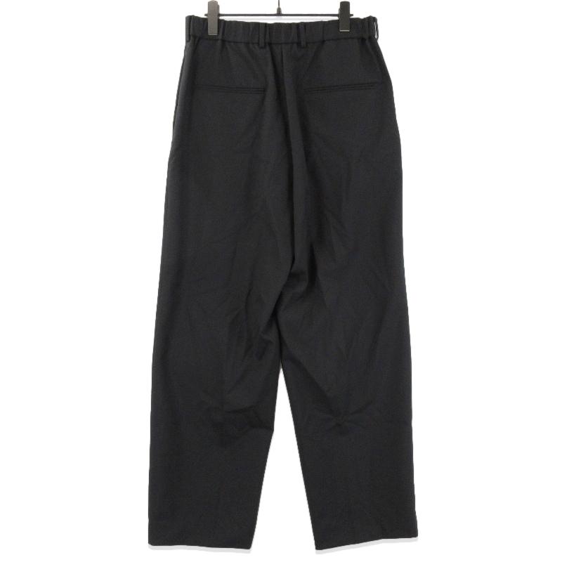 美品 ATON エイトン WOOL TROPICAL LOOSE FIT PANTS PRAGGW0700 ウール