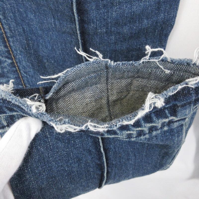 sacai（サカイ） デニムパンツ 20-02365M ベルテッド カットオフ USED