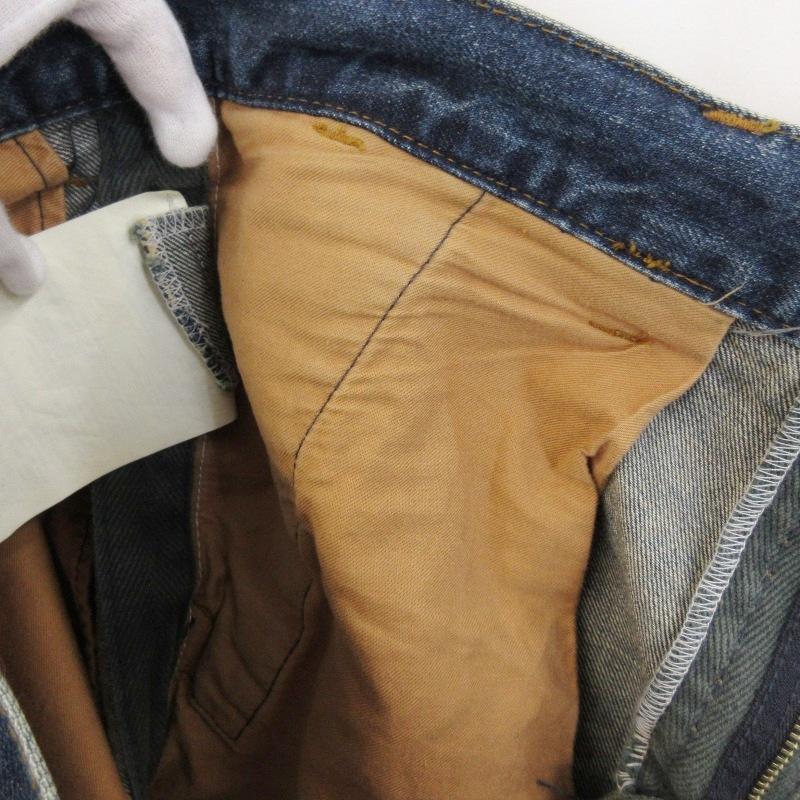 sacai（サカイ） デニムパンツ 20-02365M ベルテッド カットオフ USED