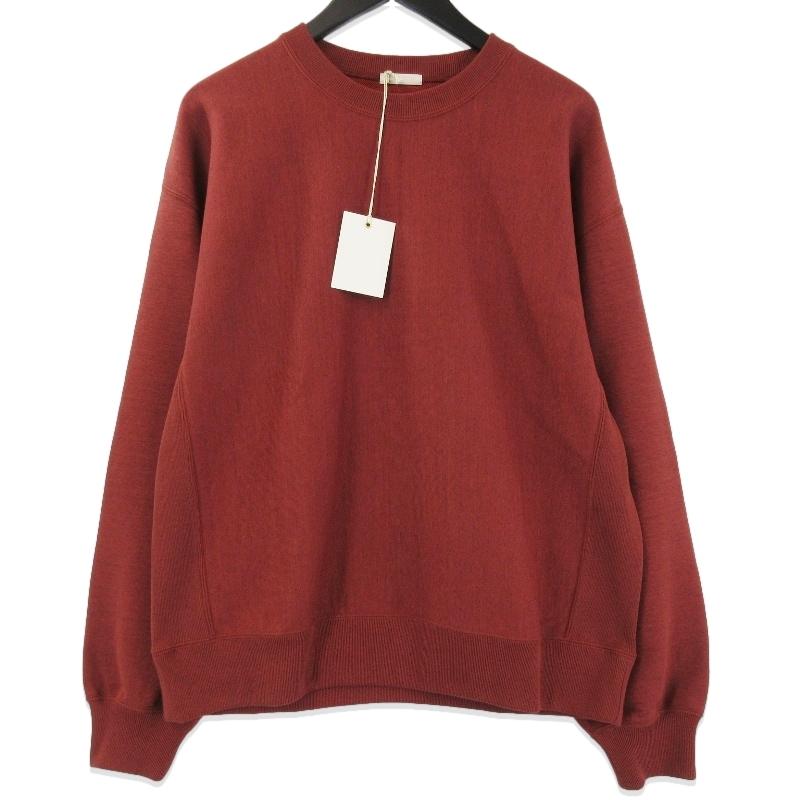未使用 ULTERIOR アルテリア FADED SILKY TERRY RW SWEAT SHIRT UCS94 