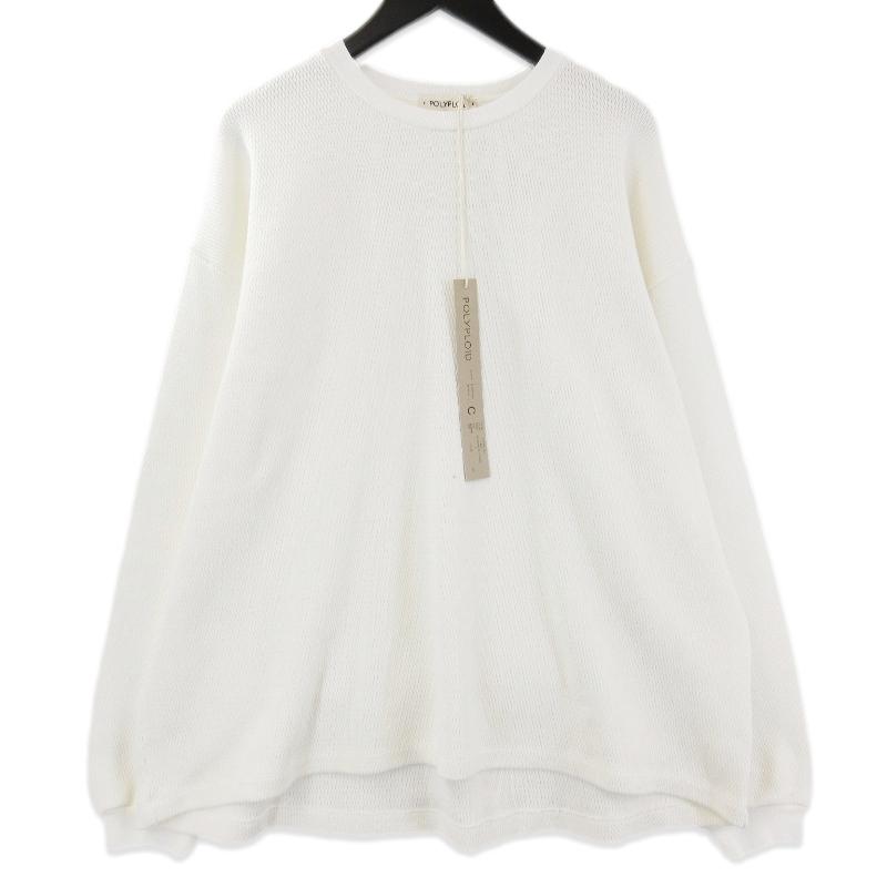 未使用 POLYPLOID ポリプロイド OVERSIZE LONGSLEEVE C C-7-001
