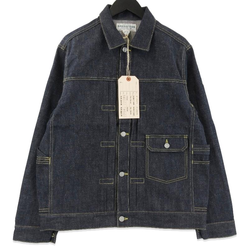 SASSAFRAS（ササフラス） 未使用 Gardener R Jacket SF-252270 デニム 