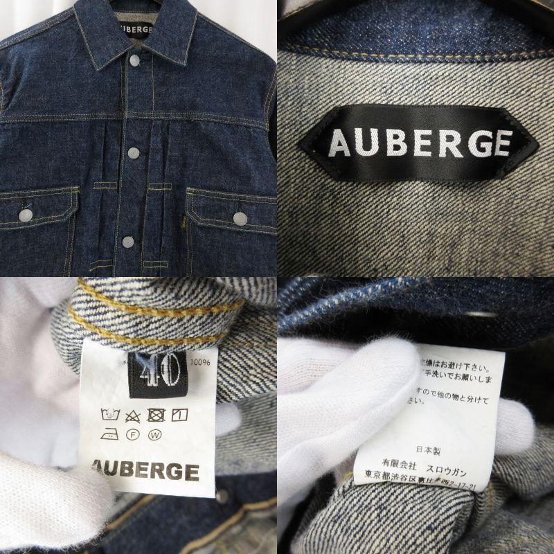 メンズ AUBERGE DEUXIEME サイズ38 2ndデニムジャケット Gジャン