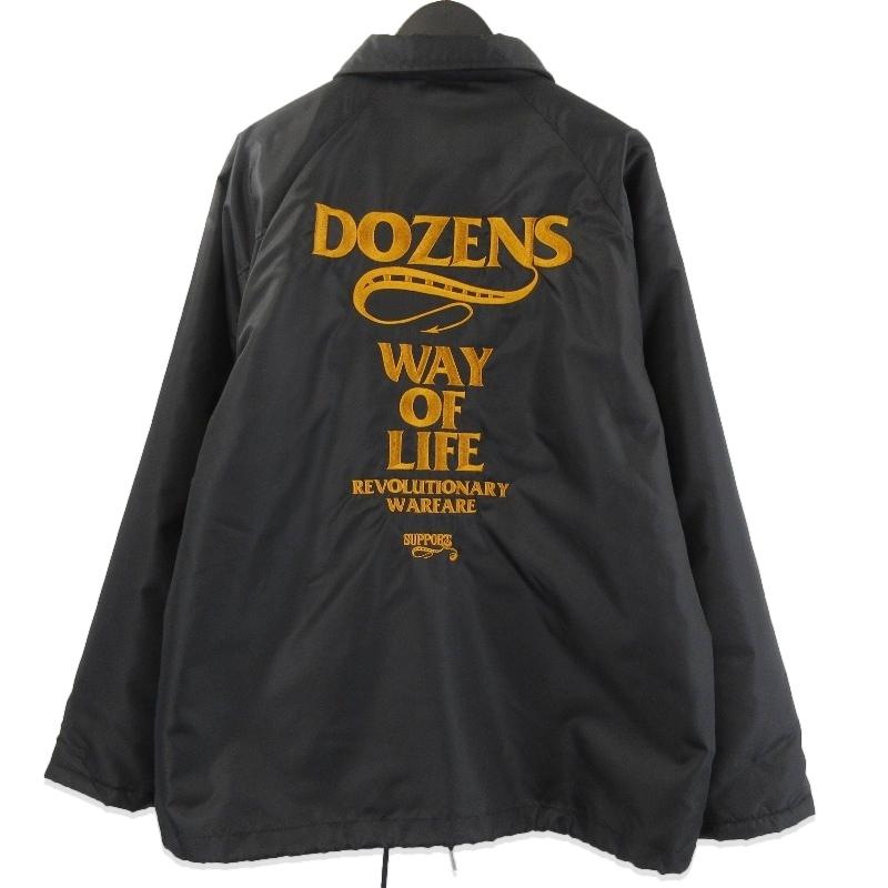 RATS ラッツ ANARCHY JKT アナーキージャケット L ブラック 黒 RATS（ラッツ） 美品 BOA COACH JKT RATS WAY OF LIFE 24SS ボアコーチ