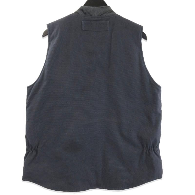 BLUCO ブルコ リブカラー ダック ベスト 155-35-013 RIB COLLAR DUCK