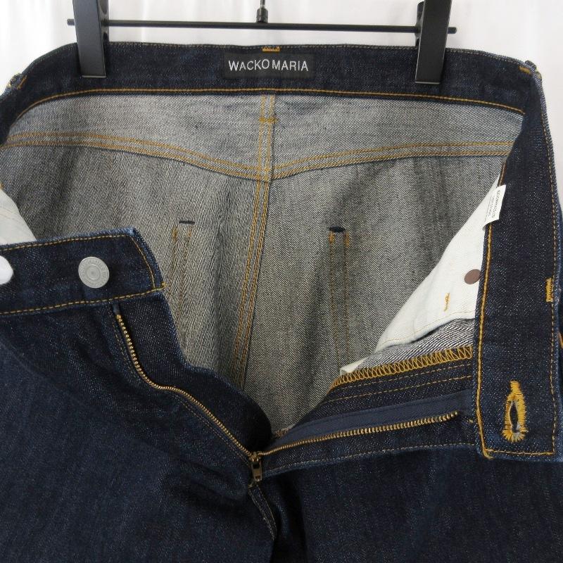 WACKO MARIA（ワコマリア） 美品 デニムパンツ 23FW-WMP-PT04 DENIM