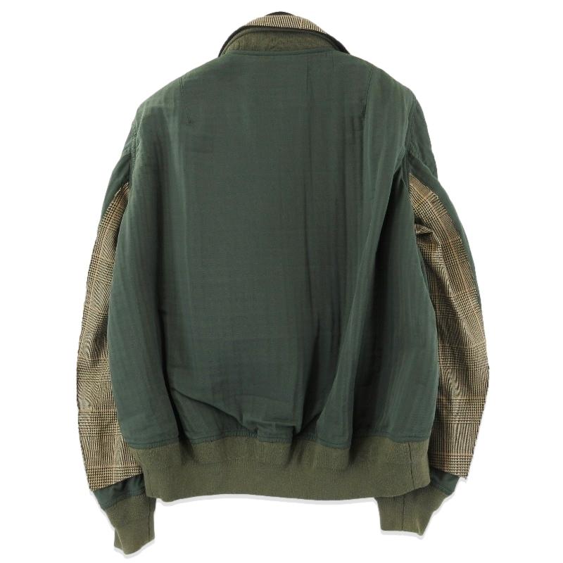 sacai（サカイ） グレンチェックドッキングフライトジャケット 19