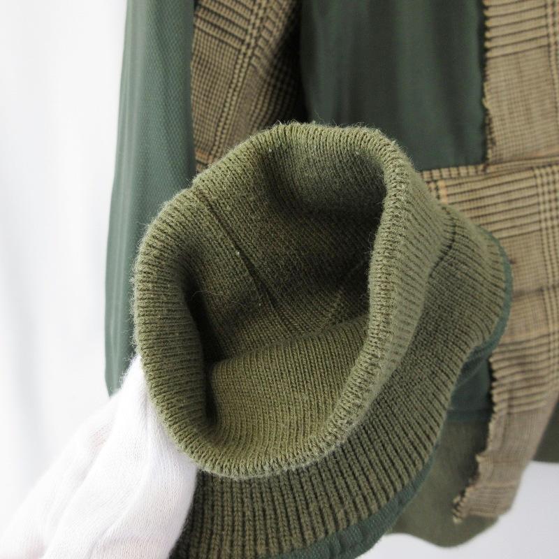sacai（サカイ） グレンチェックドッキングフライトジャケット 19