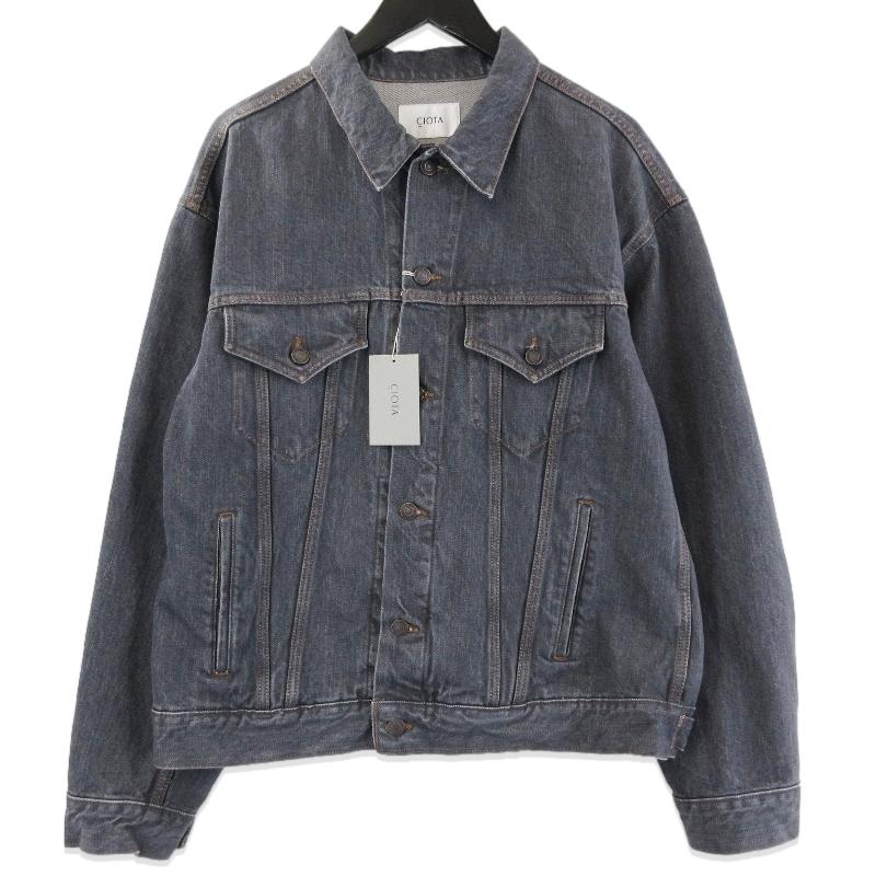 未使用 CIOTA シオタ デニムジャケット JKLM-306-MGR 4 Pocket Denim 