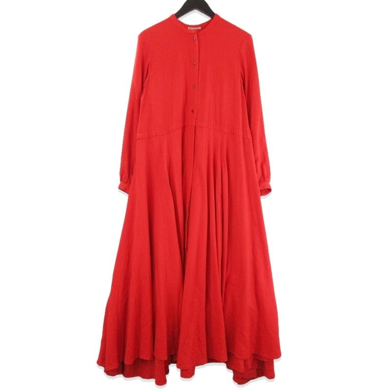 kaval カヴァル ロングシャツ ワンピース W223-0909 シルク Long shirt 