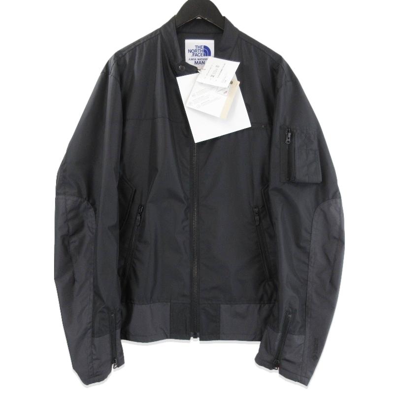 未使用 eYe JUNYA WATANABE MAN ×THE NORTH FACE アイジュンヤワタナベマン Wネームライダースブルゾン WQ-J914 ブラック 黒 L 71015661 未使用 eYe JUNYA WATANABE MAN ×THE NORTH FACE アイジュンヤワタナベ