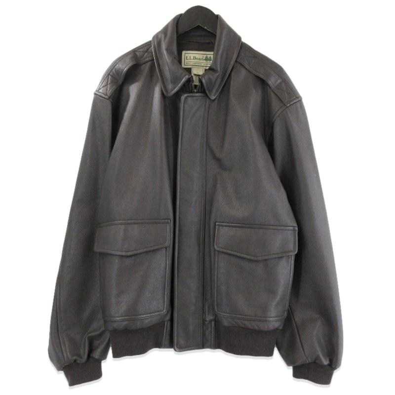 L.L.Bean（エルエルビーン） レザージャケット 187484 A-2type 山羊革