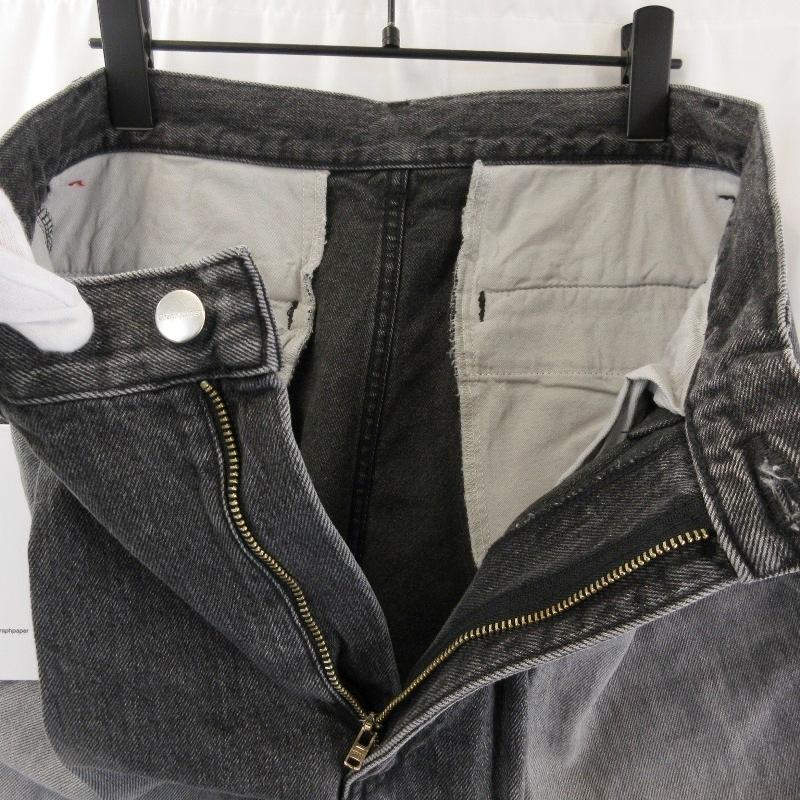 未使用 Graphpaper グラフペーパー Selvage Denim Two Tuck Pants 