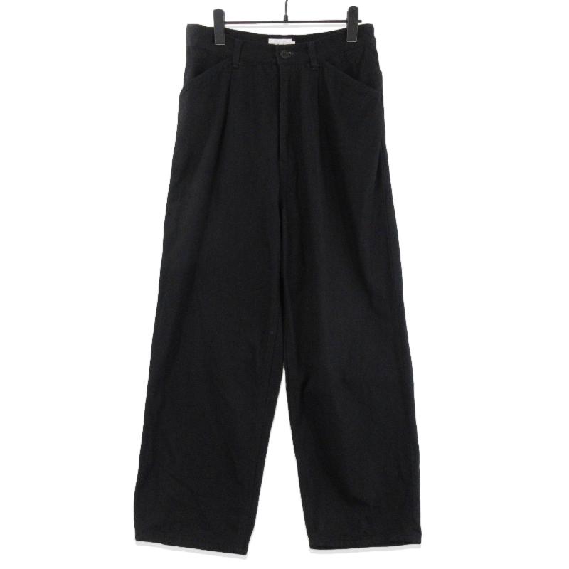 美品 STILL BY HAND スティルバイハンド デニムワンタックパンツ 