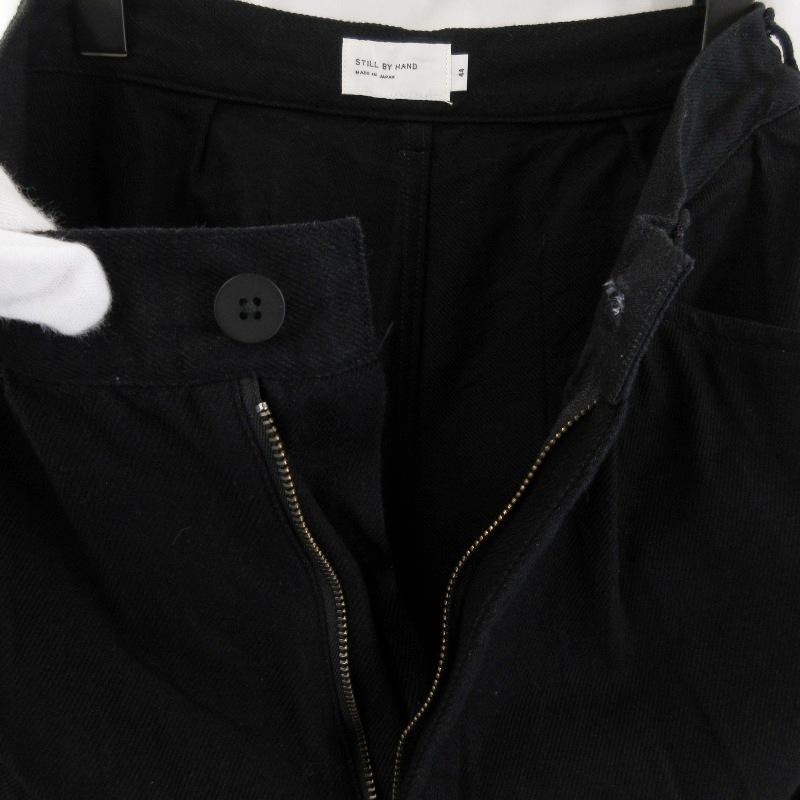 美品 STILL BY HAND スティルバイハンド デニムワンタックパンツ 