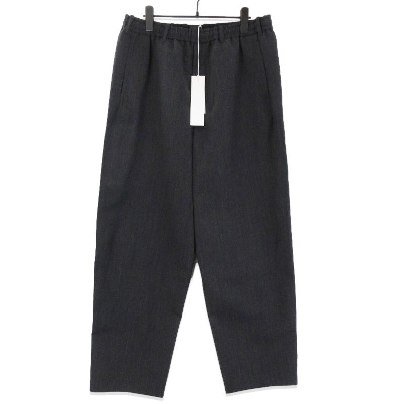 未使用 山内 ヤマウチ ウール × 和紙 ワンカット イージーパンツ yc70