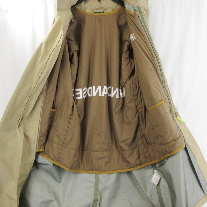 WIND AND SEA × Danner ウィンダンシー ダナー モッズコート 421A7080199 MODS COAT 3WAY ベージュ XL 71015836 WIND AND SEA × Danner ウィンダンシー ダナー モッズコート