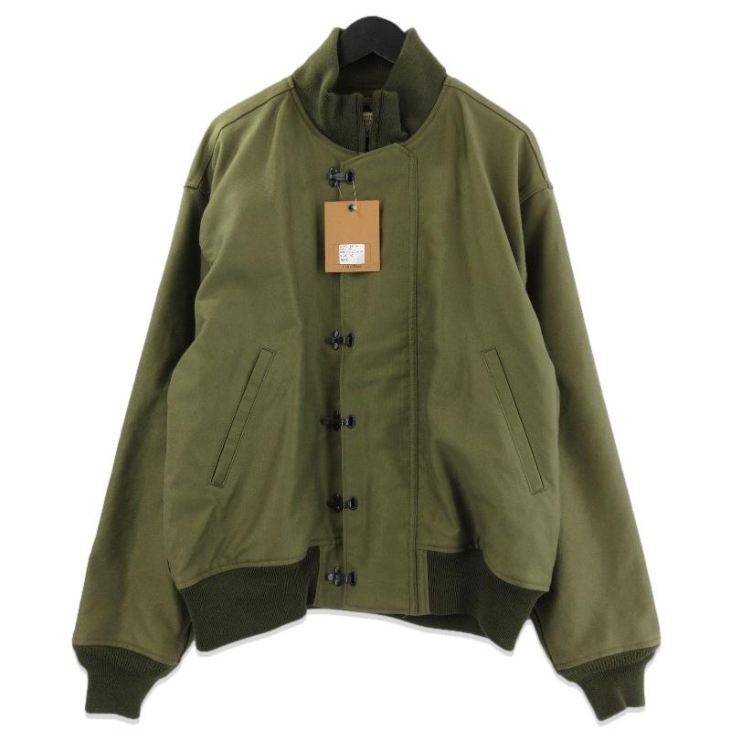 美品 HOUSTON ヒューストン デッキジャケット 5N-10 FMOD U.S.NAVY N 