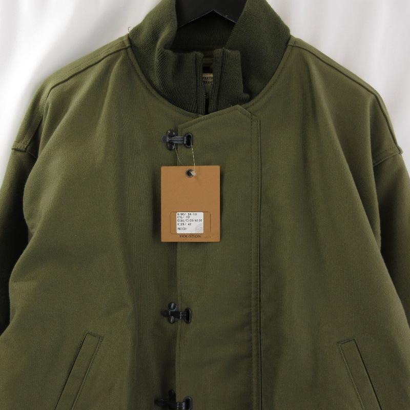美品 HOUSTON ヒューストン デッキジャケット 5N-10 FMOD U.S.NAVY N 