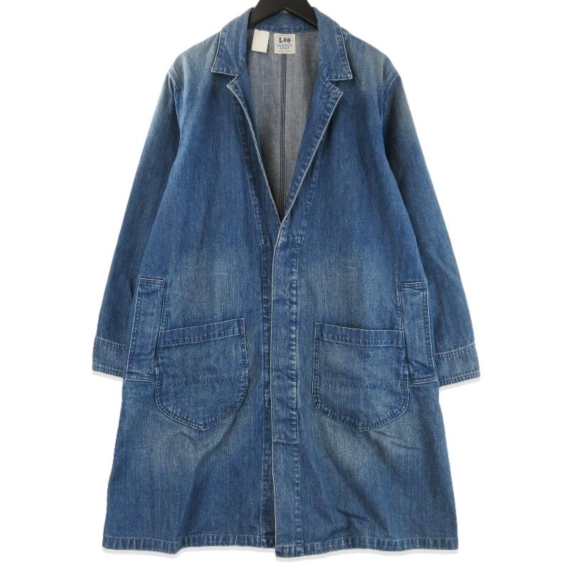 N.HOOLYWOOD × LEE エヌハリウッド サービスコート LB0201 リー 17AW SERVICE COAT USED加工 コットン インディゴ 38 71015863 N.HOOLYWOOD × LEE エヌハリウッド サービスコート LB0201 リー 17AW