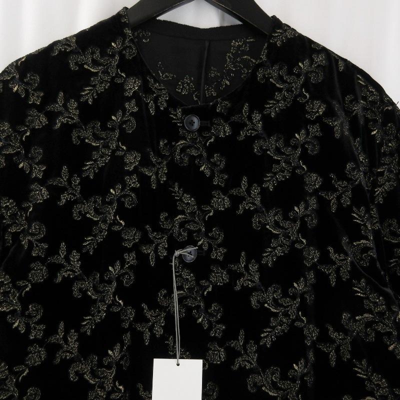 未使用 HEUGN ユーゲン Jonas French Velvet Blouson SHIRT120 ノー