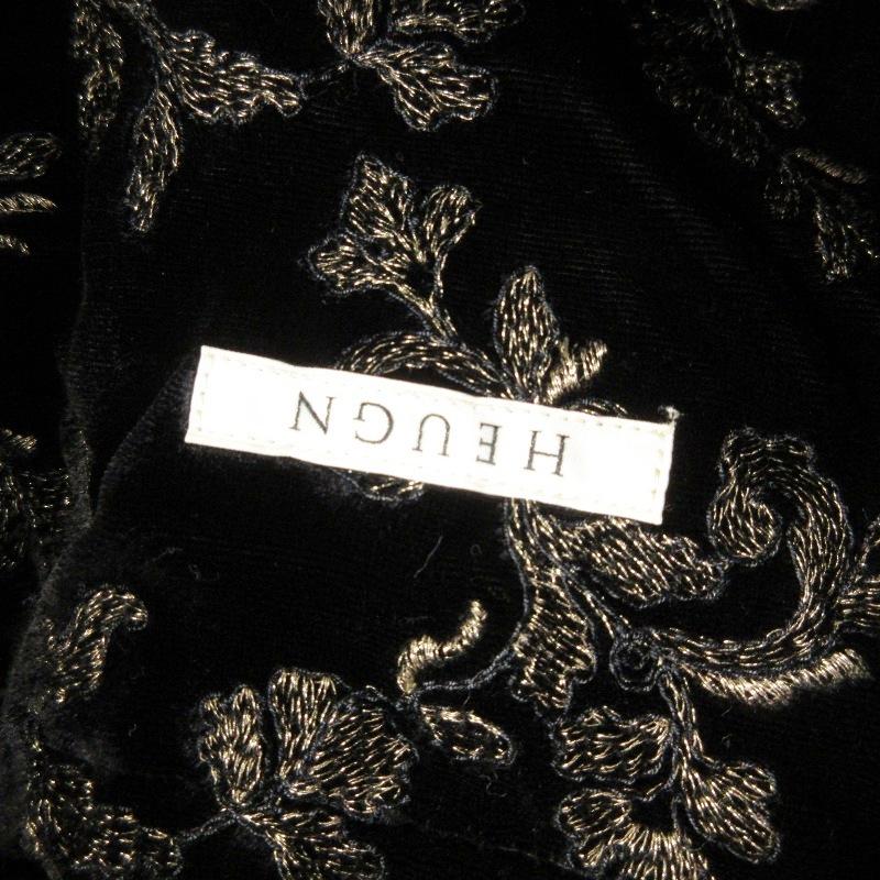 未使用 HEUGN ユーゲン Jonas French Velvet Blouson SHIRT120 ノー